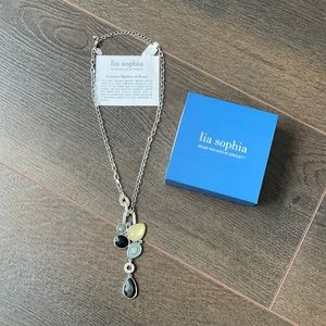 Lia Sophia Mother of Pearl Necklace